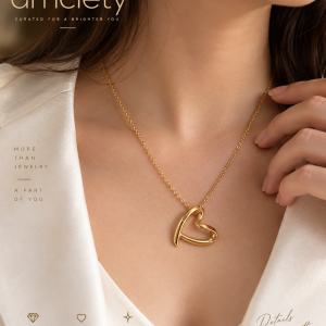 Heart Necklace Set
